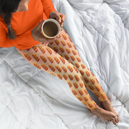 Sommerween Sommer Halloween JackoLaterne Eisstiel Leggings