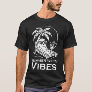 Sommerween-Stimmung Geist Lustiger Sommer Hallowee T-Shirt