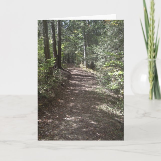 Sommerweg Feiertagskarte (Vorderseite)