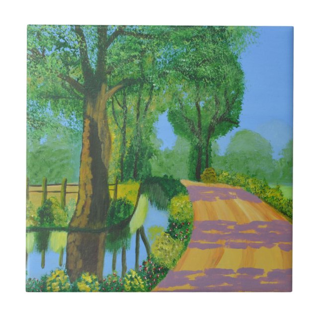 Sommerweg Fliese (Vorderseite)