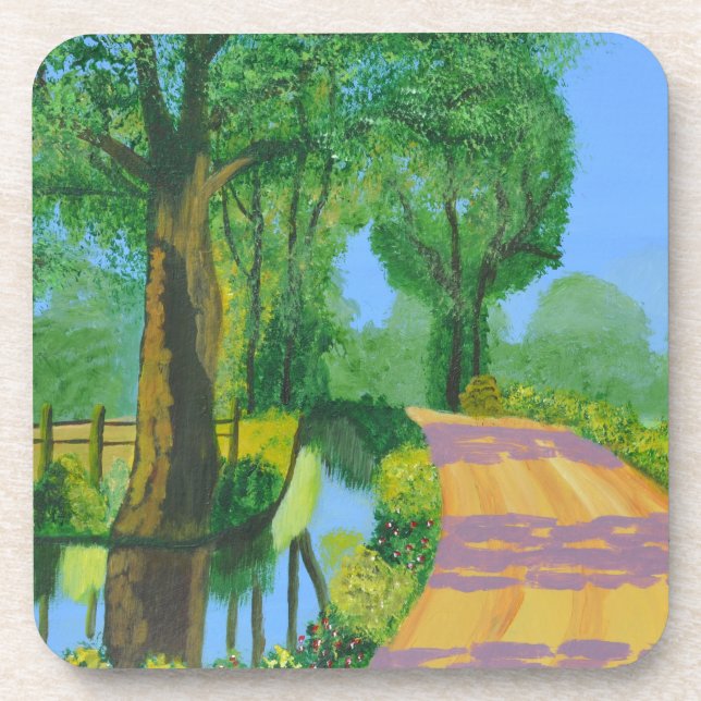 Sommerweg Untersetzer (Vorderseite)