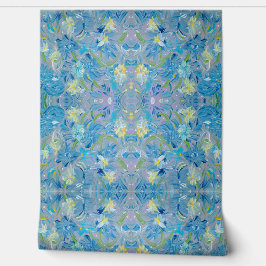 Sommerweide Blütenschale und -klemme Tapete