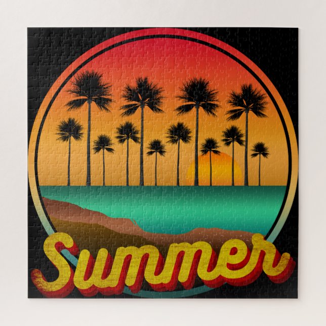 Sommerwetter Puzzle (Vertikal)