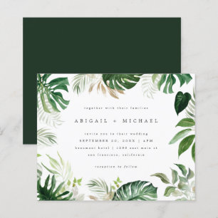 Sommerwetterwetterwoche in tropischen Foliage