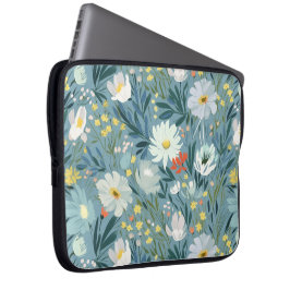Sommerwiese der Wildblumen Laptopschutzhülle