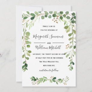 Sommerwiese Einladung zur Hochzeit von Wasserfar