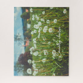 Sommerwiese mit Leuchten Puzzle