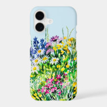 Sommerwiese, Wildblumen