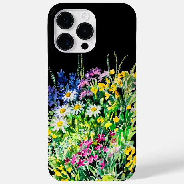 Sommerwiese, wilde Blume Case-Mate iPhone Fall Hülle (Rückseite)