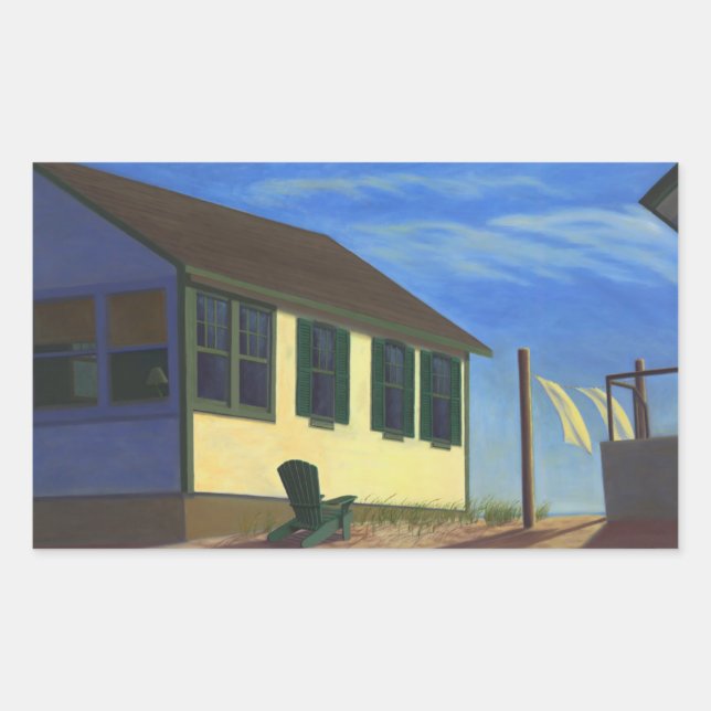 Sommerwind 2009 rechteckiger aufkleber (Vorderseite)