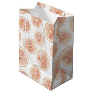 Sommerwind Grapefruit Pfirsich Junggesellinnenabsc Mittlere Geschenktüte