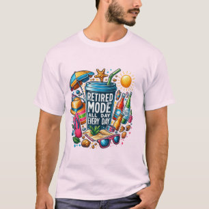 Sommerwoben im Ruhemodus - Beach Life Den ganzen T T-Shirt