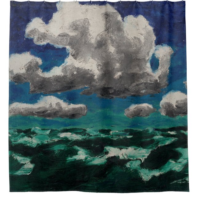 Sommerwolken | Emil Nolde | Duschvorhang (Vorderseite)