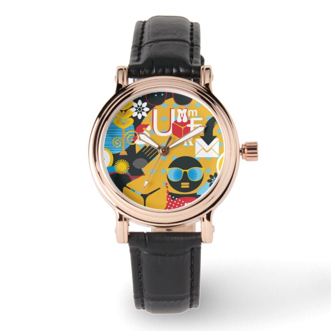 Sommerzeit Armbanduhr (Vorderseite)