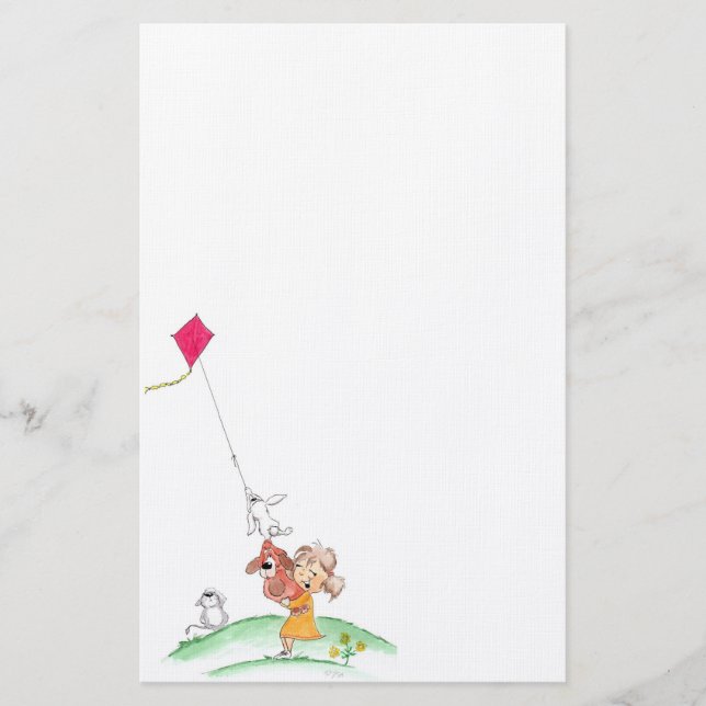 Sommerzeit Briefpapier (Vorderseite)