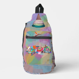 Sommerzeit Drucken Nähen Tasche