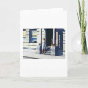 Sommerzeit - Edward Hopper Karte