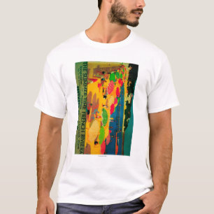 Sommerzeit französisches Riviera Vintages T-Shirt