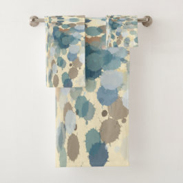 Sommerzeit Fun Ocean Spray Spritzer Abstrakt Art Badhandtuch Set