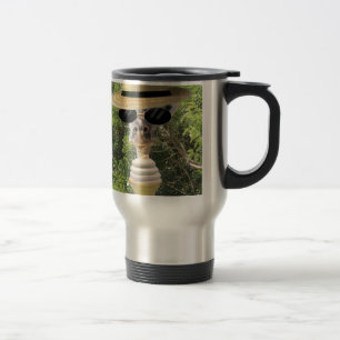 Sommerzeit-Giraffen-Reise-Tasse Reisebecher