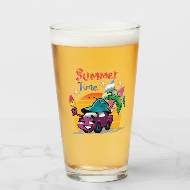 Sommerzeit Glas (Vorne (Gefüllt))