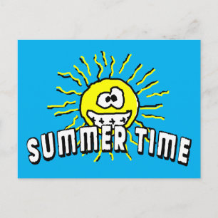 Sommerzeit - Gute Sonne Postkarte