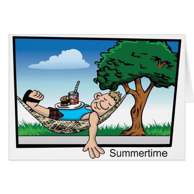 Sommerzeit - Hammock (Vorderseite (Horizontal))