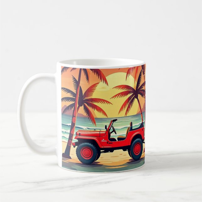" SOMMERZEIT " KAFFEETASSE (Links)