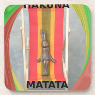 Sommerzeit Kaninchenfarben Untersetzer