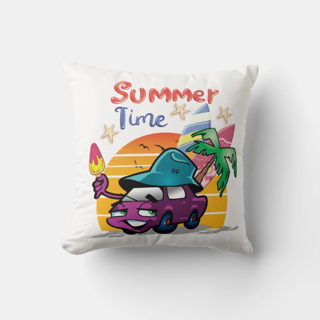 Sommerzeit Kissen (Vorderseite)