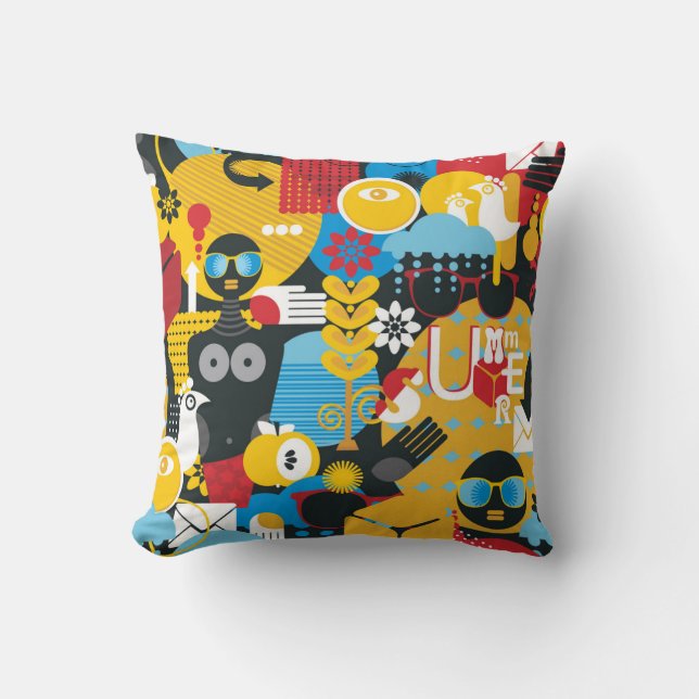 Sommerzeit Kissen (Vorderseite)