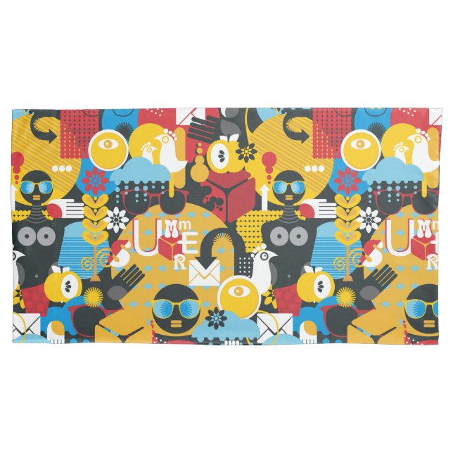 Sommerzeit Kissenbezug (Vorderseite)