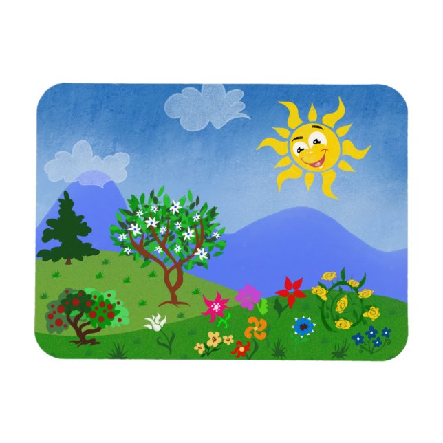 Sommerzeit Magnet (Horizontal)