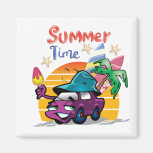 Sommerzeit Magnet