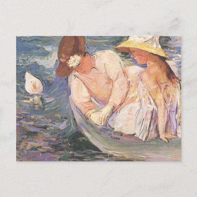 Sommerzeit, Mary Cassatt, 1894 Postkarte (Vorderseite)