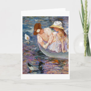 Sommerzeit, Mary Cassatt Karte