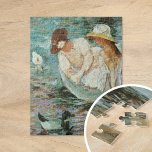 Sommerzeit | Mary Cassatt Puzzle<br><div class="desc">Sommerzeit (1894) von der amerikanischen Impressionistin Mary Cassatt. Die Originalkunst ist ein Ölgemälde auf der Leinwand,  das ein Portrait von zwei Frauen auf einem von Enten umgebenen Boot darstellt. 

Verwenden Sie die Entwurfstools,  um einen benutzerdefinierten Text hinzuzufügen oder das Bild zu personalisieren.</div>