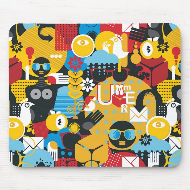 Sommerzeit Mousepad (Vorne)