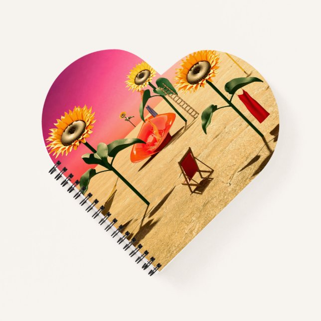Sommerzeit Notizbuch (Vorderseite)