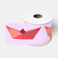 Sommerzeit, Origami Hat Wide Grosgrain Ribbon
