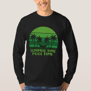 SOMMERZEIT POOLZEIT. T-Shirt