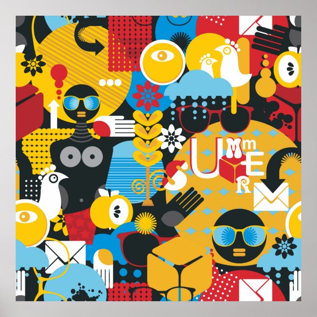 Sommerzeit Poster (Vorne)