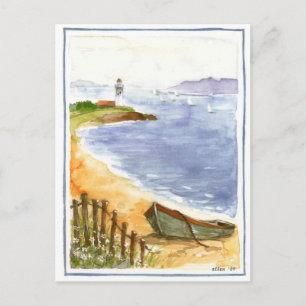 Sommerzeit Postkarte