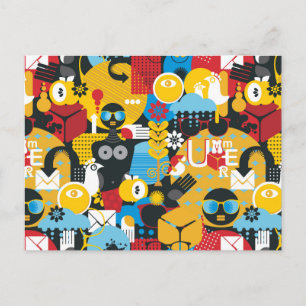 Sommerzeit Postkarte