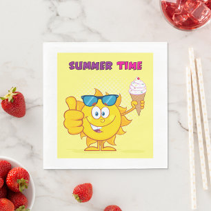 Sommerzeit Serviette