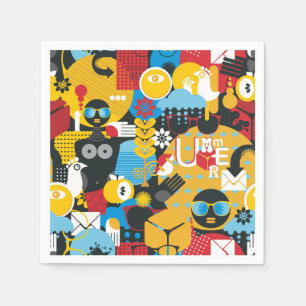 Sommerzeit Serviette