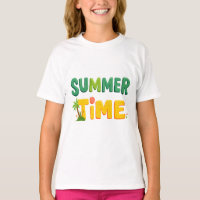 Sommerzeit - Sommerzeit mit Palmen und Sonne