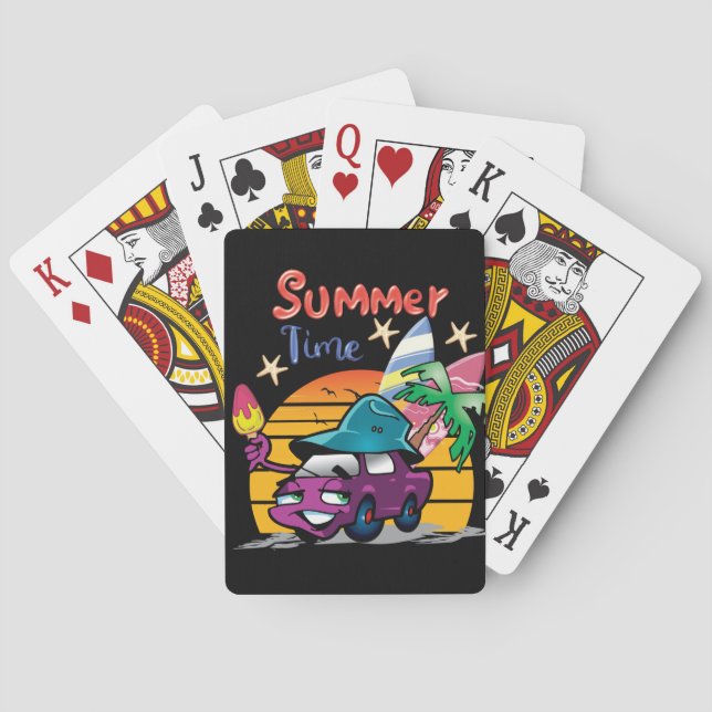 Sommerzeit Spielkarten (Rückseite)