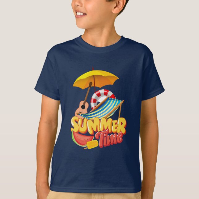 Sommerzeit T - Shirt (Vorderseite)