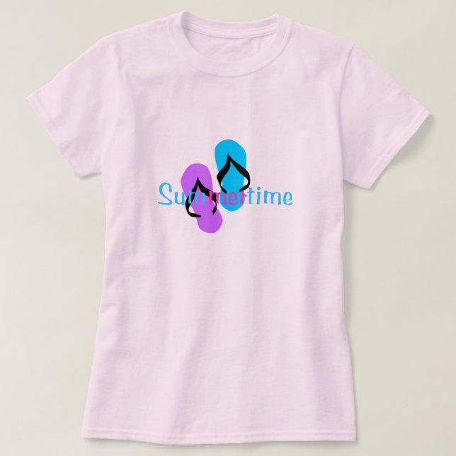 Sommerzeit-T - Shirt (Design vorne)